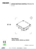 Manual de uso de frenos de raíles RBR